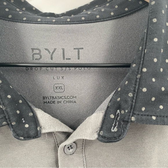 Bylt Drop Cut SS Polo Lux Shirt XXL - Picture 5 of 7